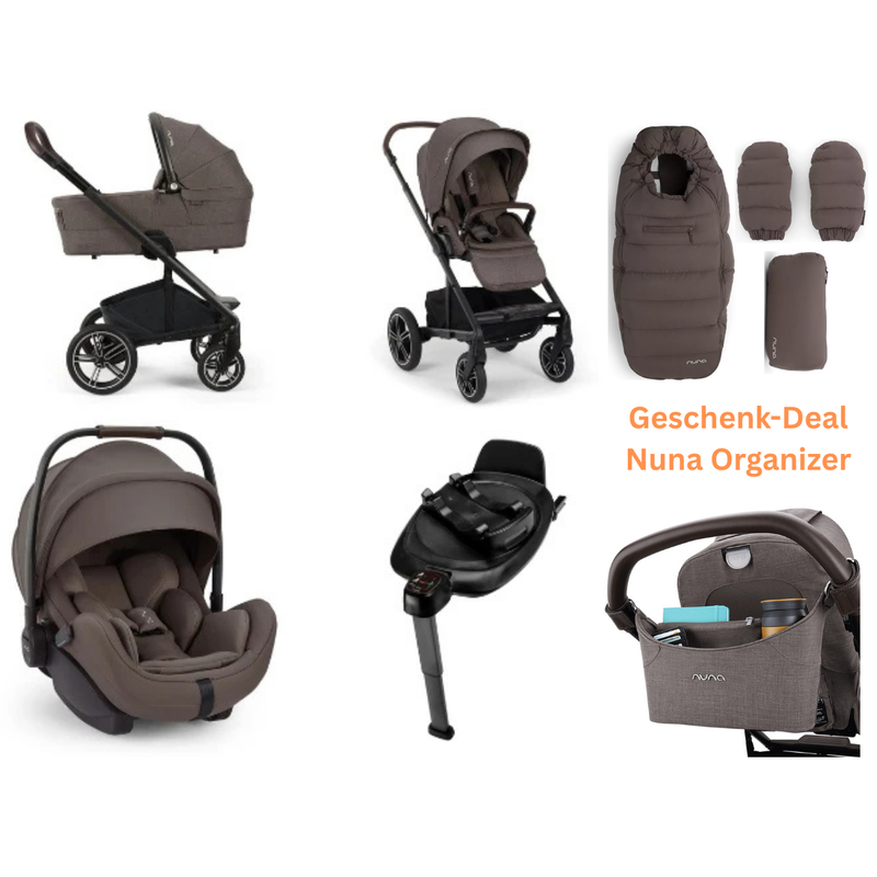 Nuna MIXX Next 6in1 mit Arra flex und Base Next 360