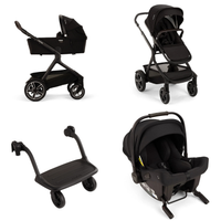 Nuna DEMI next Set mit Babywanne & PIPA urbn Babyschale – Caviar – Ansicht 1