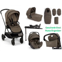 Nuna TRIV Next 6in1 Komplettset mit ARRA flex BASE Next Winterset und gratis Organizer