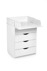 KOTTO LARO Wickelkommode 60 cm – Weiss – Ansicht 4