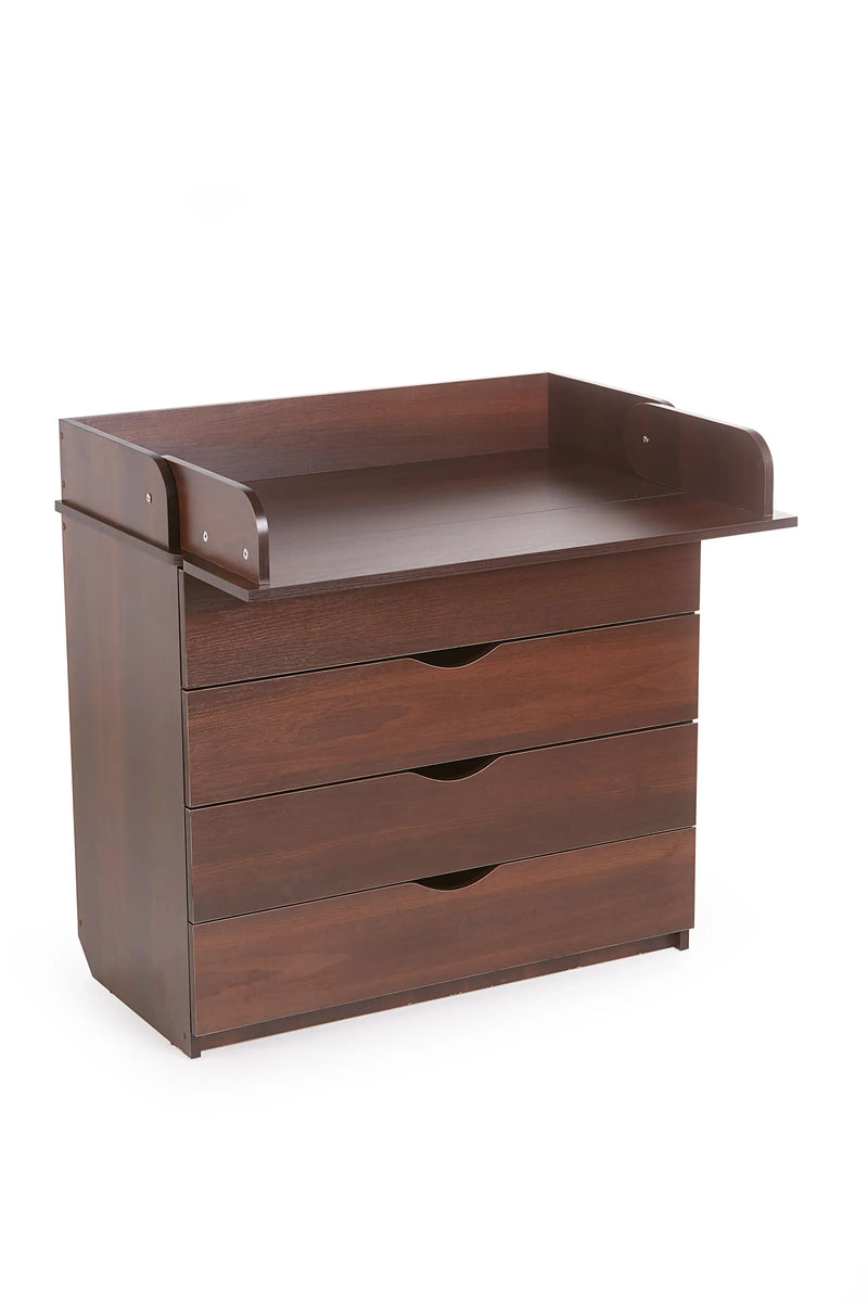 KOTTO LARO Wickelkommode 90 cm – Brown walnut – Ansicht 3