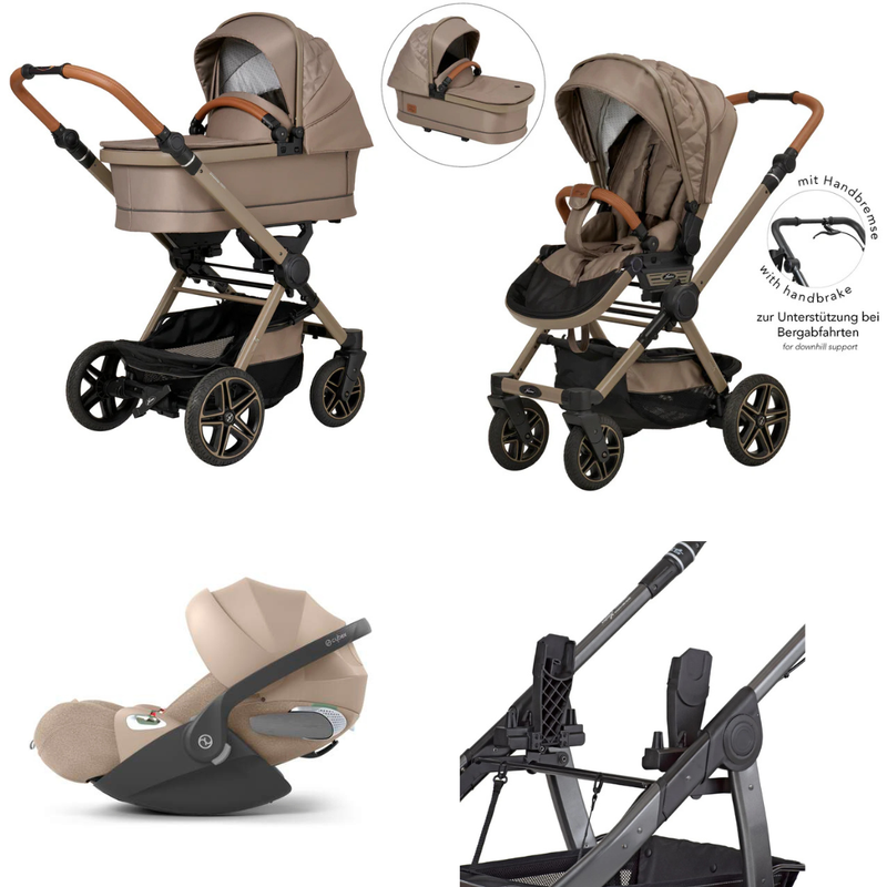 Hartan T2 City 3in1 Kinderwagen mit Handbremse