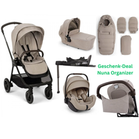 Nuna TRIV Next 6in1 Komplettset mit ARRA flex BASE Next Winterset und gratis Organizer
