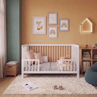 ALEXANDER Cot Bed 140x70cm (Weiss)