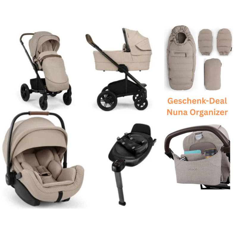 Nuna MIXX Next 6in1 mit Arra flex und Base Next 360