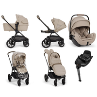 NUNA TRIV lx 5in1 Set | Kinderwagen Komplettsystem ISOFIX Federung 22kg