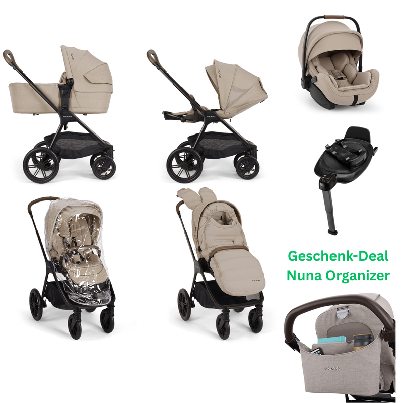 Nuna Triv Lx 6in1 mit Arra flex und Base Next 360