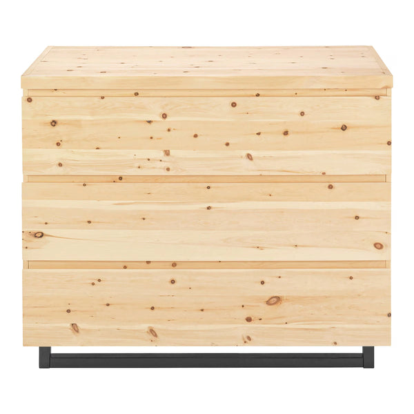 Schardt Zirbenholz Wickelkommode mit 3 Schubladen