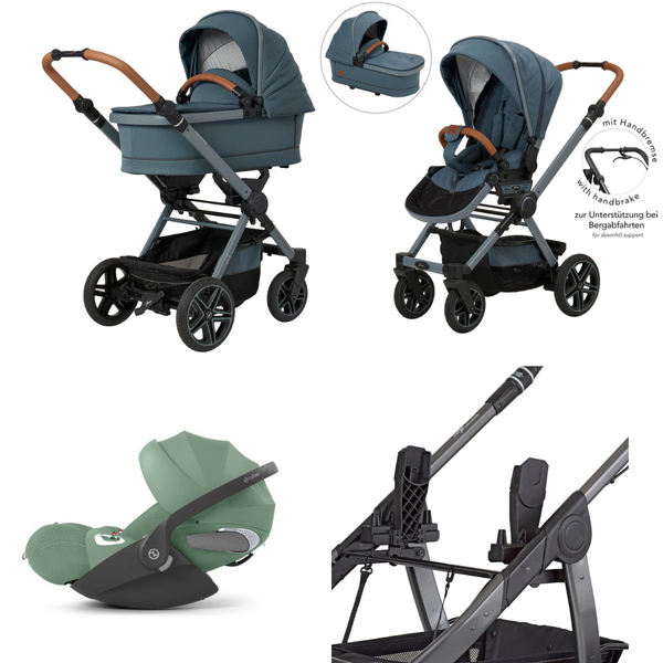 Hartan T2 City 3in1 Kinderwagen mit Handbremse