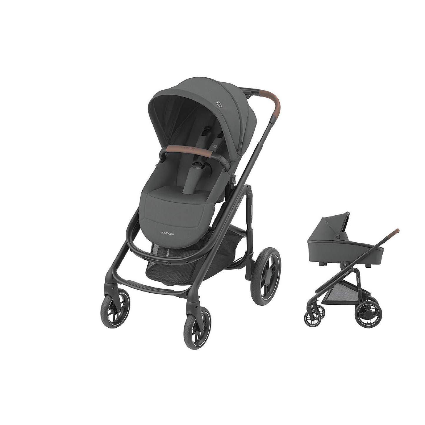 Kinderwagen MAXI-COSI Plaza Plus 2in1 (Essential graphite)