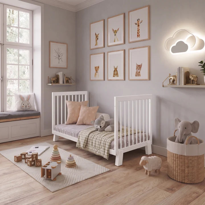 ALEXANDER Cot Bed 140x70cm (Weiss)