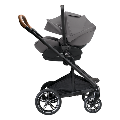 Nuna Mixx Next Kombikinderwagen mit Arra Next und Base 360 4in1 Set (Granite)