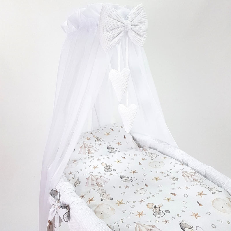 Bisal Stubenwagen | Rollen Komplettset Baumwolle