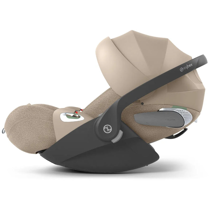 CYBEX e-Priam Style Collection Rosegold Rahmen 4in1 Set Faltbare Babywanne & Cloud T i-Size Plus mit Base T 360