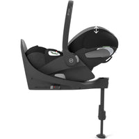 Coccolle Nessia 4in1 Travel System + CYBEX Cloud T i-Size mit Base T (Schwarz)