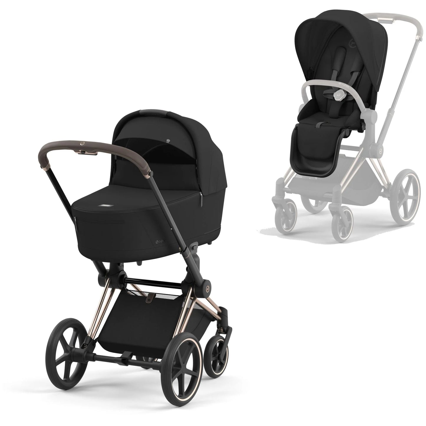 CYBEX Priam 2in1 Roségold / Sepia Black