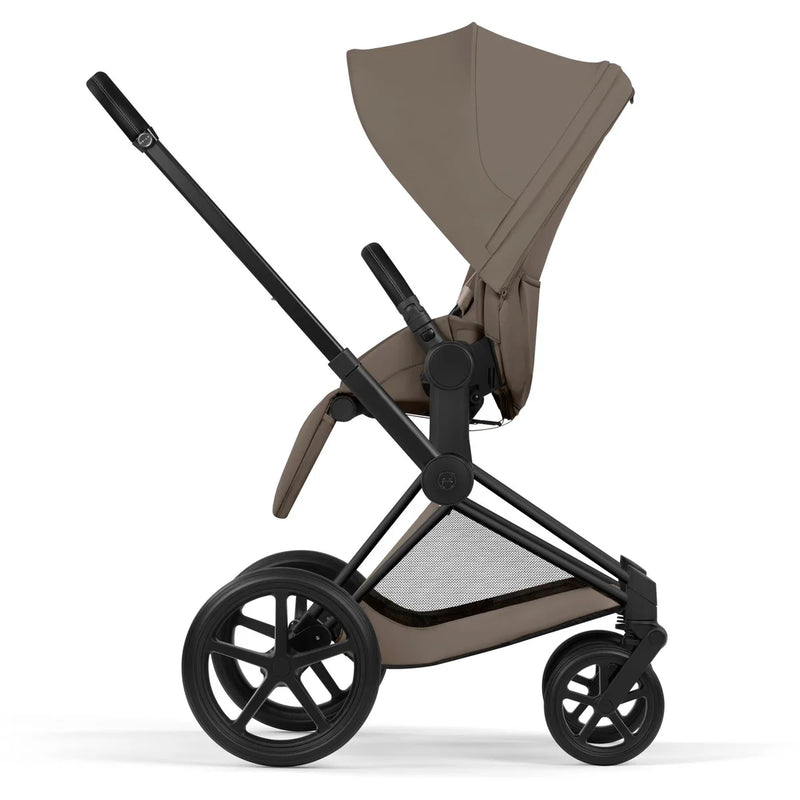Cybex Priam 5 Comfort Kombikinderwagen 4in1 Set Mit Cloud T i-Size Babyschale Base T 360 & faltbarer Babywanne