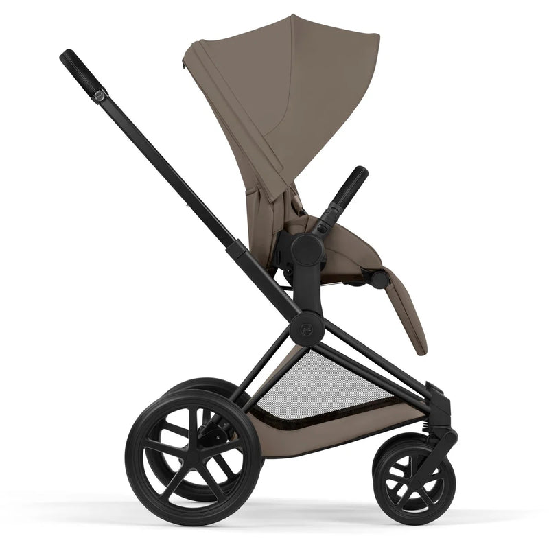 Cybex Priam 5 Comfort Kombikinderwagen 4in1 Set Mit Cloud T i-Size Babyschale Base T 360 & faltbarer Babywanne
