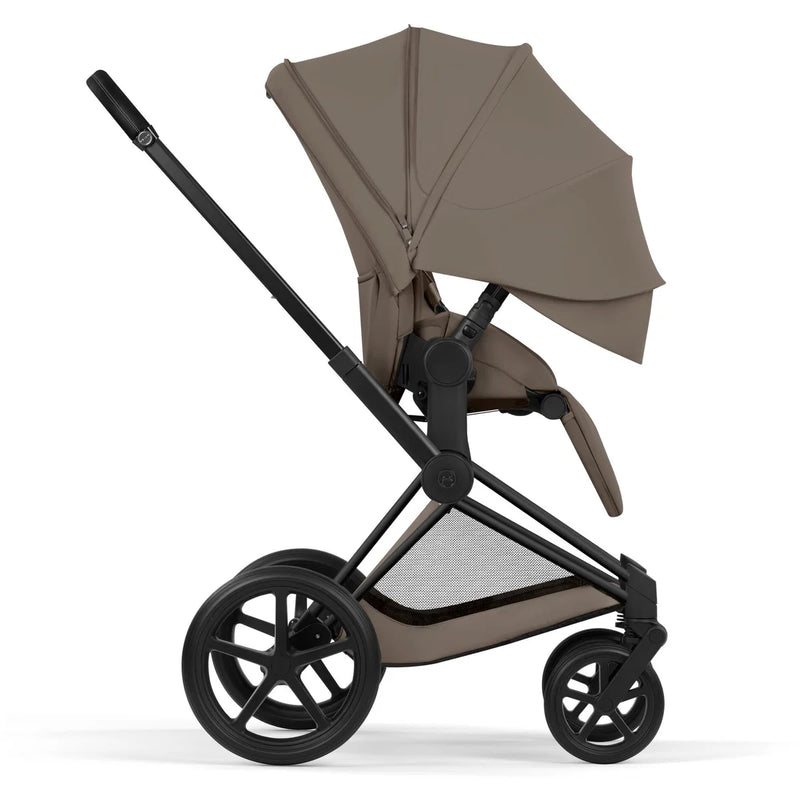 Cybex Priam 5 Comfort Kombikinderwagen 4in1 Set Mit Cloud T i-Size Babyschale Base T 360 & faltbarer Babywanne