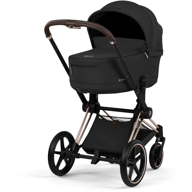 Cybex Priam 5 Comfort Kombikinderwagen | Inkl. faltbarer Babywanne & Sitzeinheit