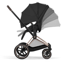 Cybex Priam 5 Comfort Kombikinderwagen | Inkl. faltbarer Babywanne & Sitzeinheit
