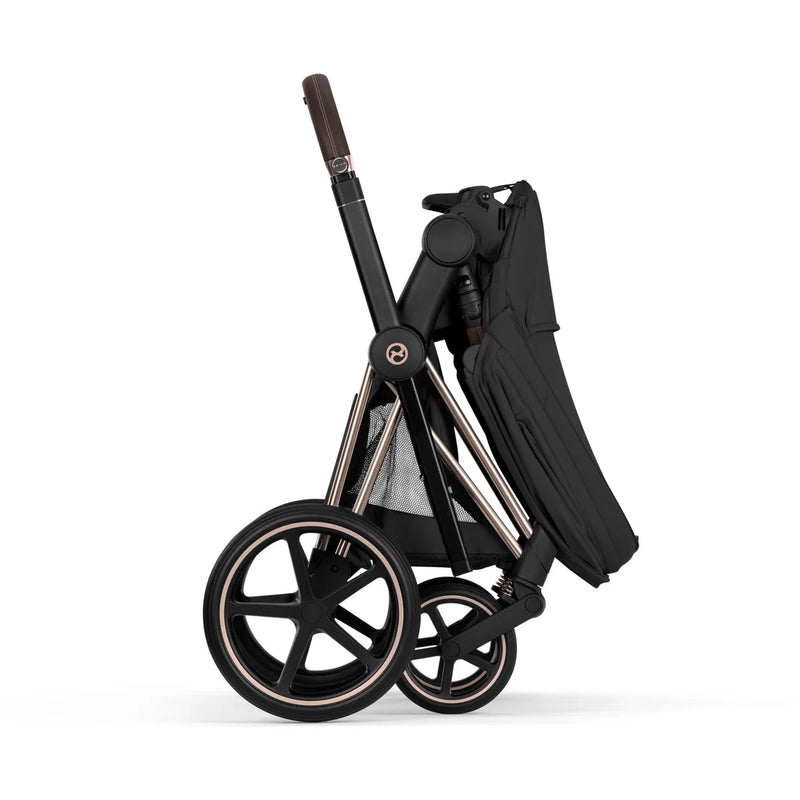 Cybex Priam 5 Comfort Kombikinderwagen | Inkl. faltbarer Babywanne & Sitzeinheit