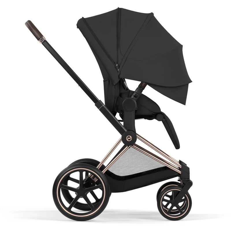 Cybex Priam 5 Comfort Kombikinderwagen | Inkl. faltbarer Babywanne & Sitzeinheit