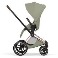 Cybex Priam 5 Style 4in1 Set Roségold Gestell faltbare Babywanne & Cloud T i-Size Plus mit Base T 360