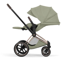 Cybex Priam 5 Style 4in1 Set Roségold Gestell faltbare Babywanne & Cloud T i-Size Plus mit Base T 360