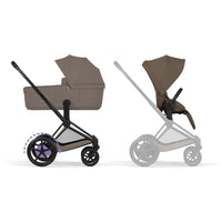 Cybex e-Priam 5 Comfort 4in1 mit faltbarer Babywanne