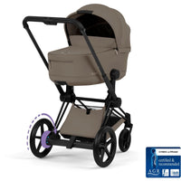 Cybex e-Priam 5 Comfort 4in1 mit faltbarer Babywanne