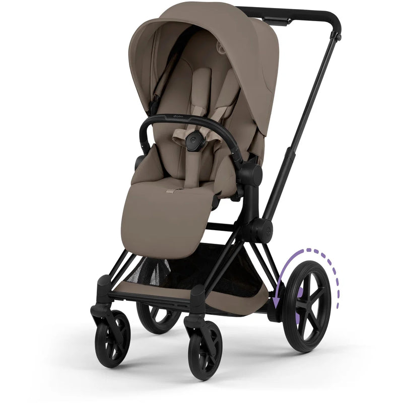 Cybex e-Priam 5 Comfort 4in1 mit faltbarer Babywanne