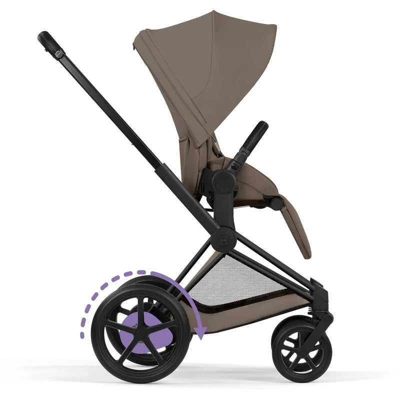 Cybex e-Priam 5 Comfort 4in1 mit faltbarer Babywanne