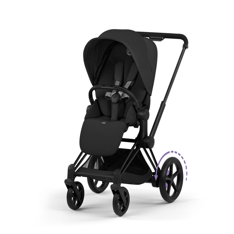 Cybex ePriam 5 Comfort 4in1 inkl. faltbare Babywanne | Kinderwagen Neue Generation