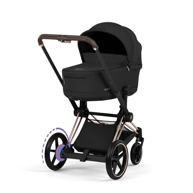 Cybex ePriam 5 Comfort 4in1 inkl. faltbare Babywanne | Kinderwagen Neue Generation