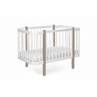 KOTTO ELIN Kinderbett Buche 120x60 cm mit Dreemsy Matratze – Cappuccino / Weiss – Ansicht 3
