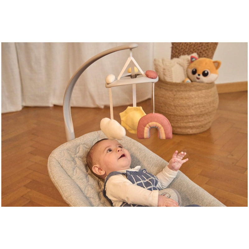 Chicco Babywippe Zen Wave wooden grey