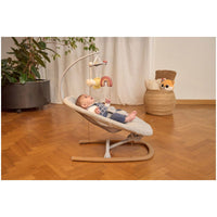 Chicco Babywippe Zen Wave wooden grey