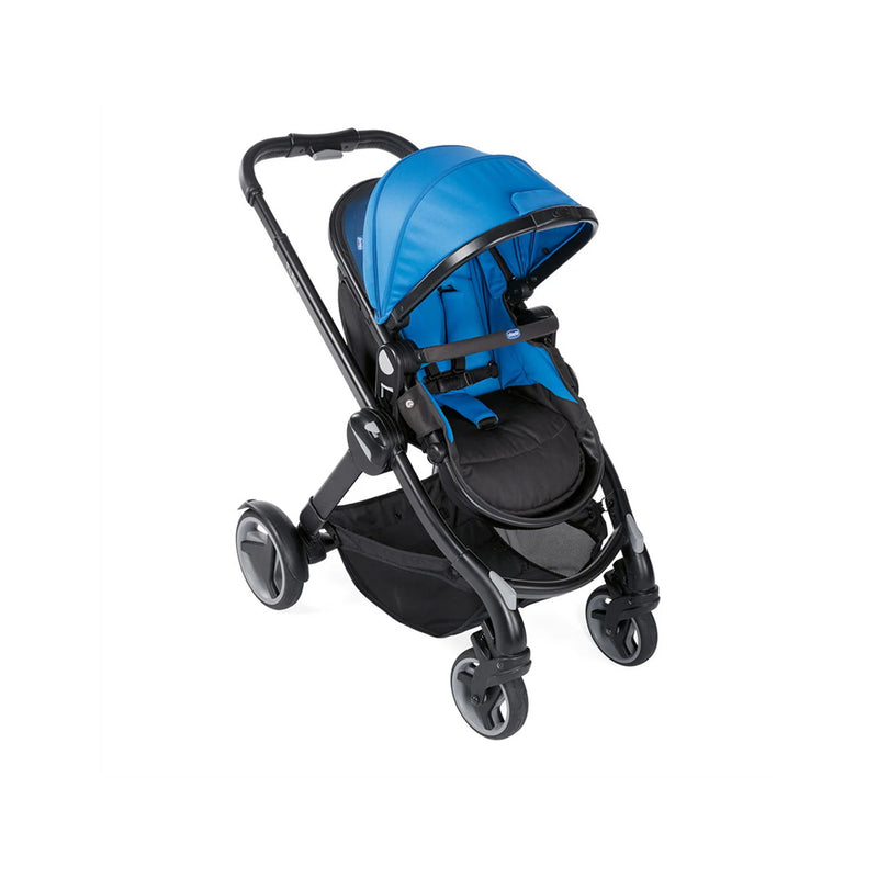 Chicco Fully Geschwisterwagen power blue