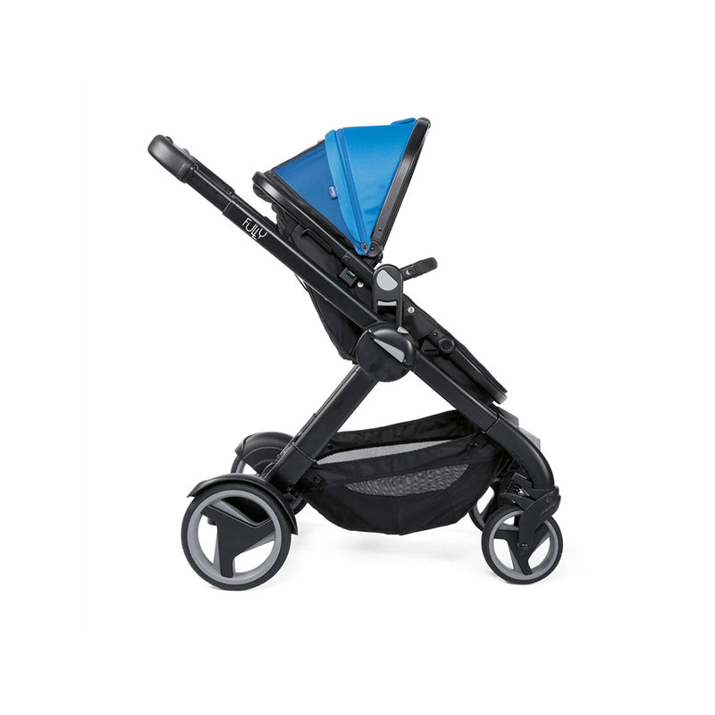 Chicco Fully Geschwisterwagen power blue