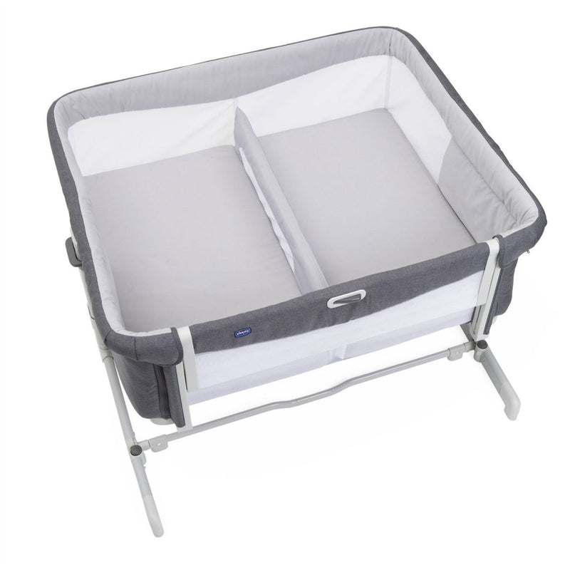 Chicco Next2Me Twins magnet grey