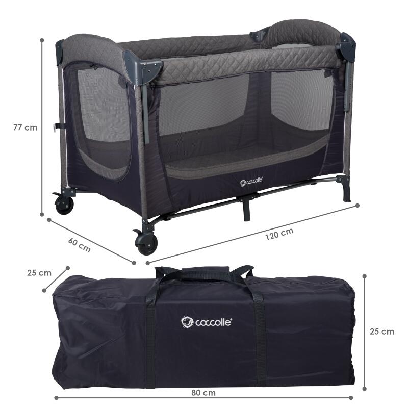 Coccolle Insieme Babybett (Greystone)