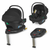 Coccolle Knox Babyschale mit Isofix i-Size Base