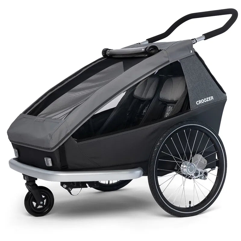 Croozer Anhänger KID KEEKE 2in1 (Mountain grey)