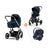 Cybex Balios S Lux 3-in-1 Set(Navy Blue, Gestell Silver)