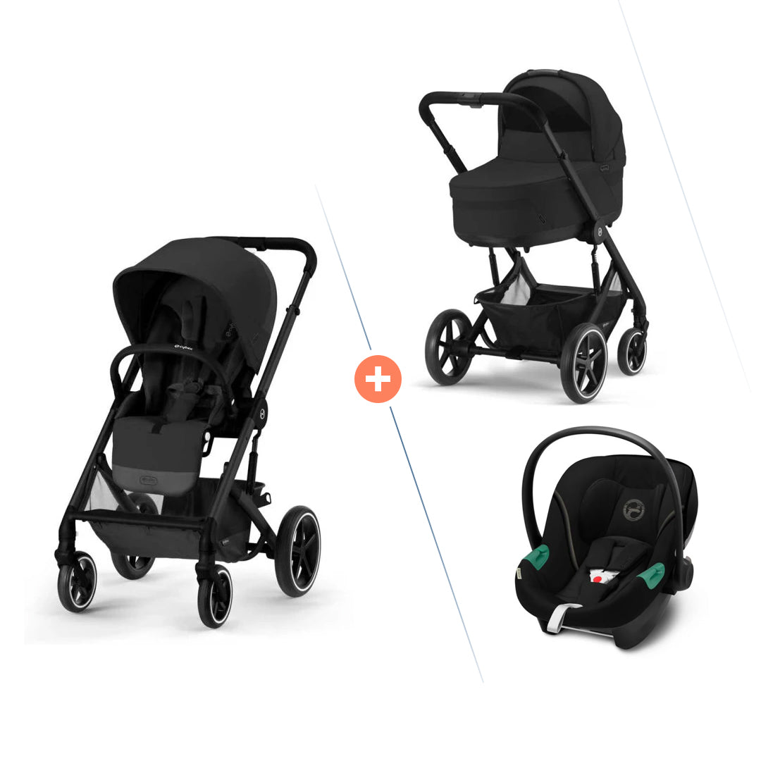Cybex Balios S Lux 3in1 Set (Moon Black)