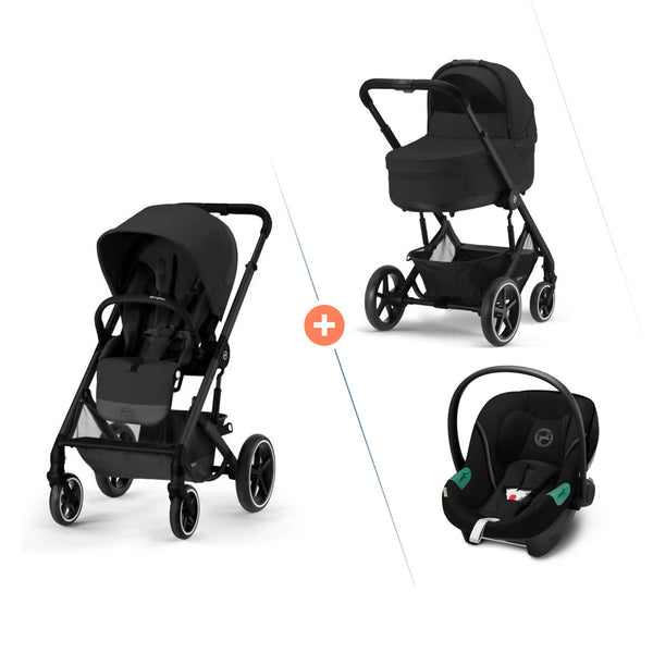Cybex Balios S Lux 3in1 Set (Moon Black)