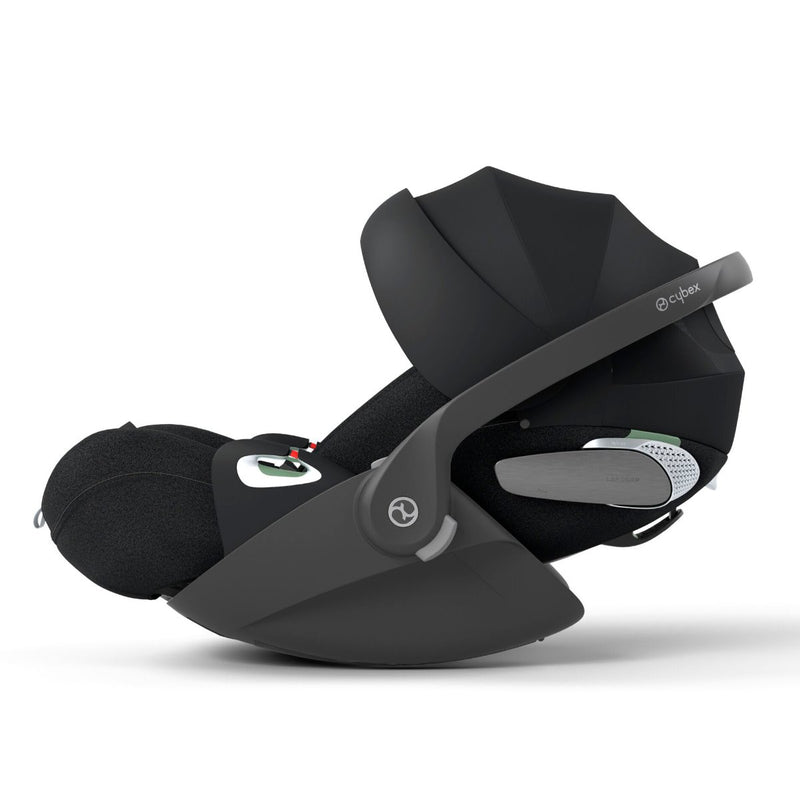 Cybex Priam 5 Comfort inkl. faltbare Babywanne und Cloud T i-Size  Babyschale und Base T 360 Isofix Base 4in1 Set| Kinderwagen Neue Generation