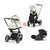 Cybex E-Priam 3in1 Kombikinderwagen (Matt Black/Off White)
