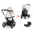 Cybex e-Priam 2in1 Kombikinderwagen – Matt Black/Off White